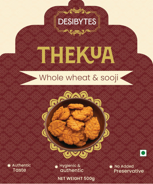 Thekua - Whole Wheat & Sooji - 500g